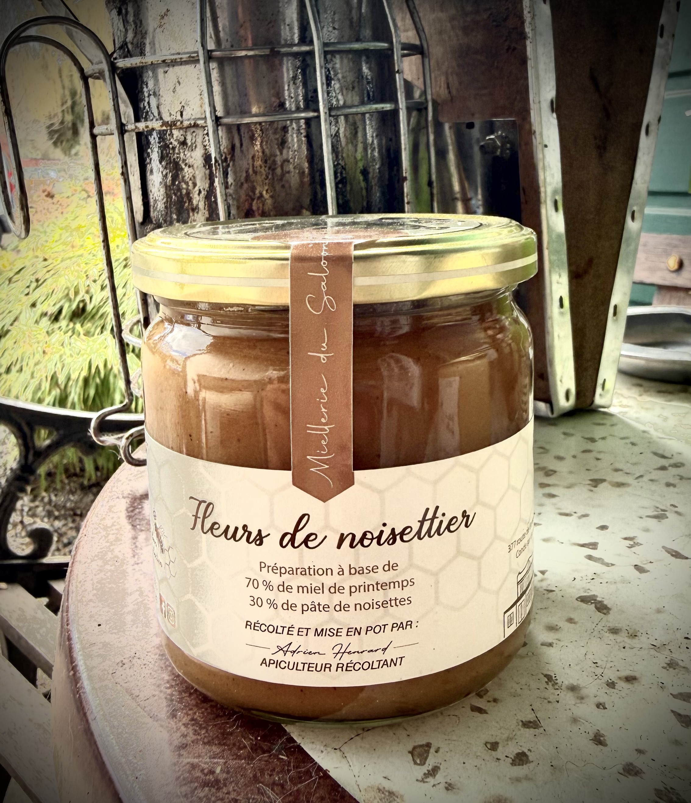 logo miellerie du saloon